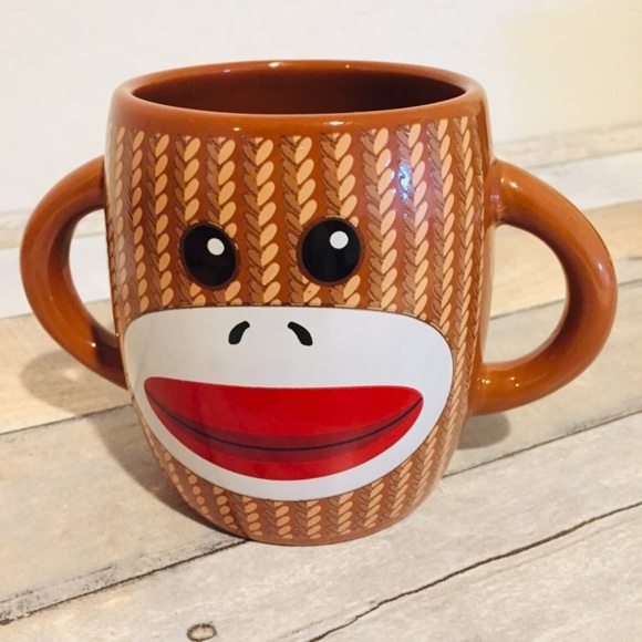 Galerie Other - Sock Monkey Mug 16oz